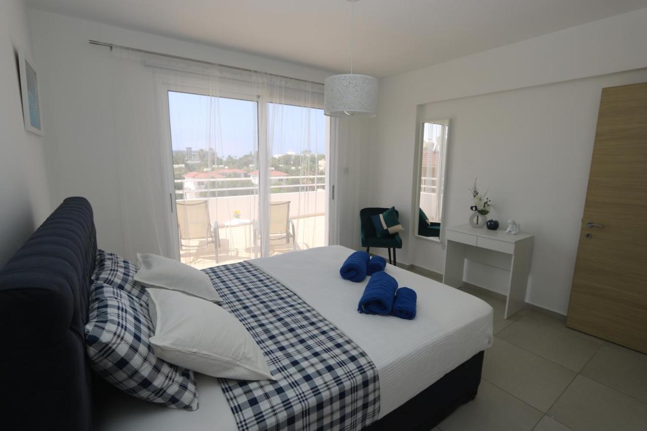 Nissi 3 Amazing Sea View Apartment أيا نابا المظهر الخارجي الصورة