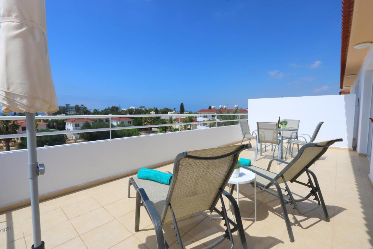 Nissi 3 Amazing Sea View Apartment أيا نابا المظهر الخارجي الصورة